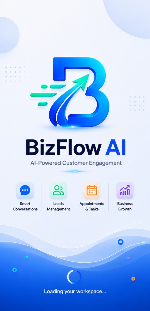 BizFlow AI app splash screen